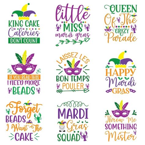 Happy Mardi Gras Quotes, Mardi Gras Sayings Funny, Mardi Gras Graphic Design, Mardi Gras Sayings, Mardi Gra, Mardi Gras Svg, Mardi Gras Party, Quote Svg, 3d Modeling