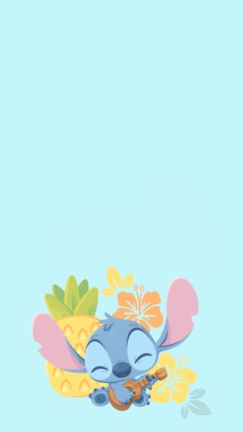 Disney Beach Wallpaper, Stitch Summer Wallpaper, Disney Wallpaper Stitch, Cute Disney Wallpaper Aesthetic, Lilo And Stitch Wallpaper Iphone, Disney Summer Wallpaper, Lilo And Stitch Background, Stitch Phone Wallpaper, Stitch Iphone Wallpaper