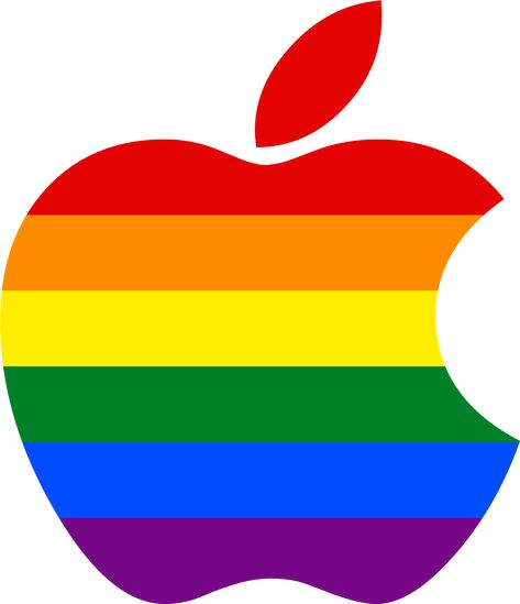 Apple Logo Png, Pride Products, Lgbtq Ally, Cool Tech Gadgets Electronics, Lgbtq Flags, Editing Ideas, Pride Gifts, Apple Logo, Birthday Gifts For Girlfriend