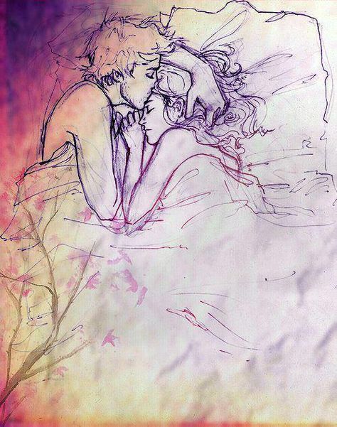 Beautiful Clary And Jace, Cute Couple Drawings, Cassandra Clare, Romantic Art, Couple Drawings, Love Drawings, Couple Art, Two People, Percy Jackson