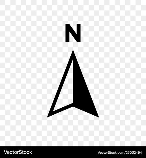 North Point Architecture Symbol, North Symbol Architecture, North Arrow Architecture, Cartography Design, North Arrow, Arrow Icon, Arrow Symbol, Simple Signs, Tourism Website