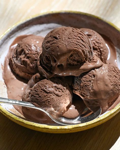 Paleo Chocolate Ice Cream, Pudding Ice Cream Recipe, Pralines And Cream, Paleo Ice Cream, Easy Homemade Ice Cream, Homemade Chocolate Pudding, Chocolate Ice Cream Recipe, Pudding Ice Cream, Homemade Ice Cream Recipes