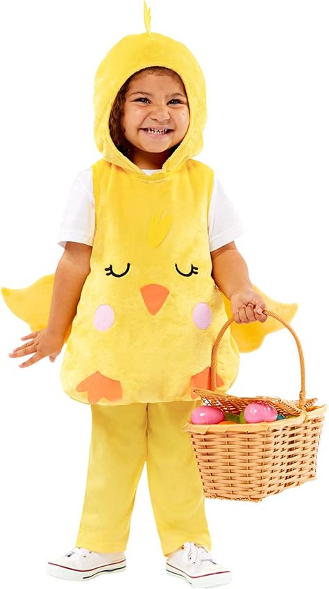 Easter Costumes For Kids, Halloween Outfits For Kids, Easter Bunny Costume, Toddler Fancy Dress, Easter Costume, Baby Activities, Spring Chicken, Easter Chick, Fancy Dress Costume