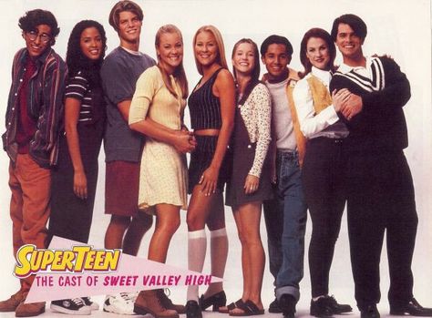 Sweet Valley High TV cast Sweet Valley High, Peach Skirt, Cynthia Daniel, 90s Tv Shows, 90s Tv, Childhood Movies, Online Photo Gallery, Great Tv Shows, Sketch Comedy