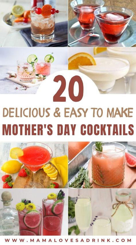 Magnificent Mother's Day Cocktails to Try at Home Mother’s Day Margaritas, Mother’s Day Brunch Drink Ideas, Mother’s Day Sangria, Mother’s Day Mimosas, Mother’s Day Mixed Drinks, Mother’s Day Mock Tail, Mothers Day Punch, Mothers Day Drinks, Mothers Day Cocktails