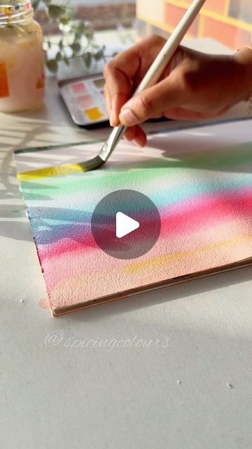 Lisiya | spicingcolours ©️ | Let’s paint a pretty pattern using watercolors and marker! Something simple and easy doodle.
Are you a Doodle lover?

Watercolour by... | Instagram Watercolour Easy Painting, Watercolor Doodles Easy, Watercolour Easy, Doodles Easy, Watercolor Doodles, Painting Simple, Easy Doodle, Pretty Patterns, Simple Doodles