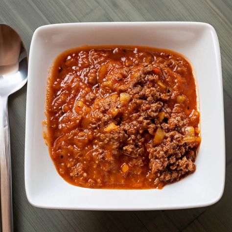 Ingredient Tips for Savory Bolognese Meat Sauce Recipe Easy Bolognese, Meat Sauce Recipe, Beef Ham, Classic Italian Pasta, Italian Pasta Sauce, Meat Sauce Recipes, Italian Sauce, Bolognese Sauce, Taste Made