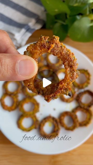 Akshada Desai Lobo on Instagram: "Krispy karela fry recipe - I didn’t know karela could taste as good, so here’s the recipe!  Ingredients I used: - 1 bitter gourd, cut into slices as shown + salt water for soaking - salt to taste - 1/2 tsp turmeric - 2 to 3 tsp red chilli powder (I use a lot to balance out the bitterness, but you can customize as preferred) - 1 tsp coriander powder - 1/2 tsp cumin powder - 1/2 tsp garam masala - 1 tbsp cornflour  - 2 tbsp besan - few tbsp oil for frying   Procedure: - Cut karela into thin slices as shown and soak in salt water for 15-20 mins. - Drain away the water and add all the masalas to the chopped karela pieces. Coat them well. - Add corn flour and besan, coat it well too. - Fry them in little oil, flipping them over once they’re cooked halfway throu Bitter Gourd Fry, Red Chilli Powder, Bitter Gourd, Corn Flour, Masala Recipe, Coriander Powder, Recipe Ingredients, Red Chilli, Indian Dishes