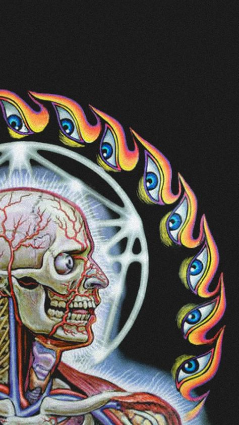 TOOL Lateralus iPhone wallpaper psychedelic Tool Wallpaper Band Art, Psydelic Art, Zaza Wallpapers, Punk Visual Art, Tool Lateralus, Tool Band Art, Tool Band Artwork, Tool Artwork, Alex Gray Art