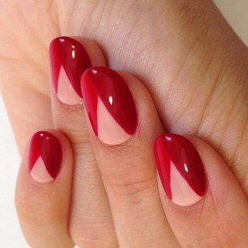 With all of the fashion week frenzy going on, I couldn't help but get inspired to mimic the trends via nail art. Nyfw Nails, Red Nail Art Designs, Shellac Nail Art, Long Nail Art, Nail Art Photos, Red Manicure, Vintage Nails, Trendy Nail Art Designs, Red Nail Designs