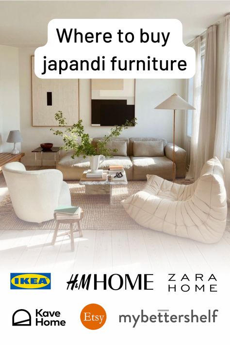 Japandi Store Design, Japandi Ikea, Japandi Furniture, Japandi Home, Furniture Shopping, Neutral Art, Zara Home, Magazine Design, In Design