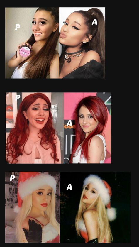 Looks alike Ariana grande Paige Look Alike, Ariana Grande, Celebrities