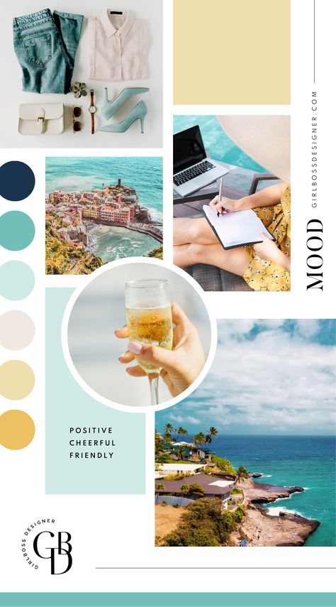 Luxe Brand Color Palette, Travel Brand Color Palette, Brand Board Inspiration Color Palettes, Travel Brand Identity, Wellness Color Palette, Paint Pairings, Brand Mood Board, Branding Mood Board Inspiration, Lash Brand