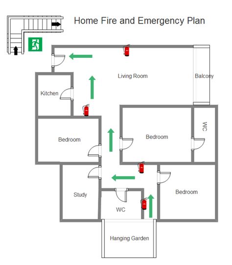 Use the ideal tool to make the perfect home emergency evacuation diagram effortlessly. Learn some tips for effective emergency preparedness. Family Safety Plan, Emergency Evacuation Plan, Emergency Preparedness Plan, Emergency House, Office Floor Plan, Hotel Floor Plan, Evacuation Plan, Business Plan Template Free, Plans Architecture