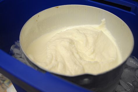 Low Fat Homemade Vanilla Ice Cream Low Fat Ice Cream Recipe, Homemade Vanilla Ice Cream Recipe, Low Fat Ice Cream, Everyday Food Recipes, Fat Burning Cream, Healthier Treats, Mixer Recipes, Vanilla Ice Cream Recipe, Making Homemade Ice Cream