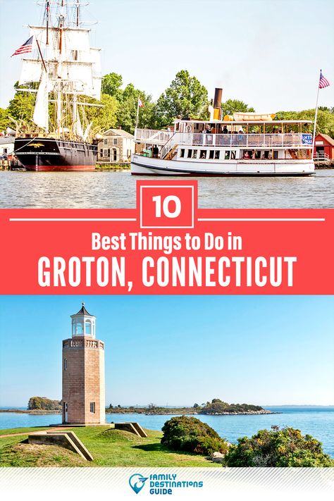 Want to see the most incredible things to do in Groton, CT? We’re FamilyDestinationsGuide, and we’re here to help: From unique activities to the coolest spots to check out, discover the BEST things to do in Groton, Connecticut - so you get memories that last a lifetime! #groton #grotonthingstodo #grotonactivities #grotonplacestogo Unique Things To Do In Connecticut, Groton Long Point Ct, Things To Fo, Groton Connecticut, New London Connecticut, Sisters Trip, Boston Trip, Mystic Connecticut, Connecticut Travel