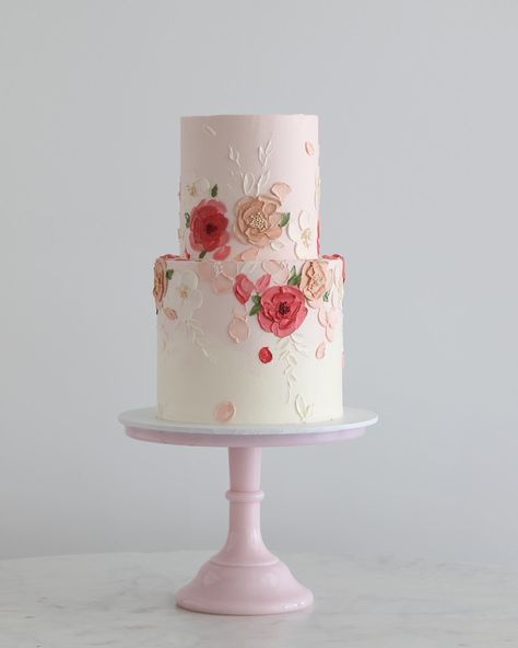 Pastry Chocolate, 25th Birthday Cakes, Birthday Cake Decorating Ideas, Wedding Cake Alternatives, Fresh Flower Cake, Floral Wedding Cake, Bakery Ideas, Australian Wedding, Cake Decorating Ideas