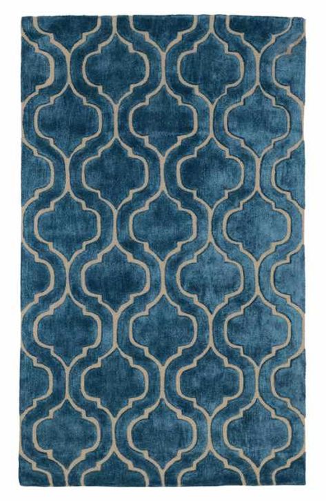 Villa Home 'Over Tufted - Blue Jay' Rug Grey Carpet Bedroom, Round Carpet Living Room, Villa Home, Carpet Texture, Layered Rugs, Blue Carpet, Rug Texture, Wall Carpet, Stair Runner Carpet