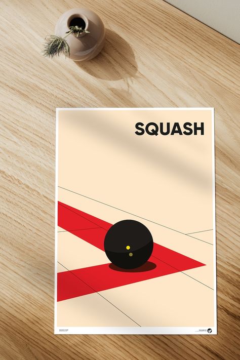 Squash Court, Squash Game, Squash Print, Sport Print, Sport Poster, Poster, Print, Illustration, Gift, Gift Idea, Wall Print, Decoration - Etsy.de Squash Game Aesthetic, Squash Aesthetic, Squash Sport, Squash Game, Squash Court, Squash Rackets, Idea Wall, Print Illustration, Sports Prints