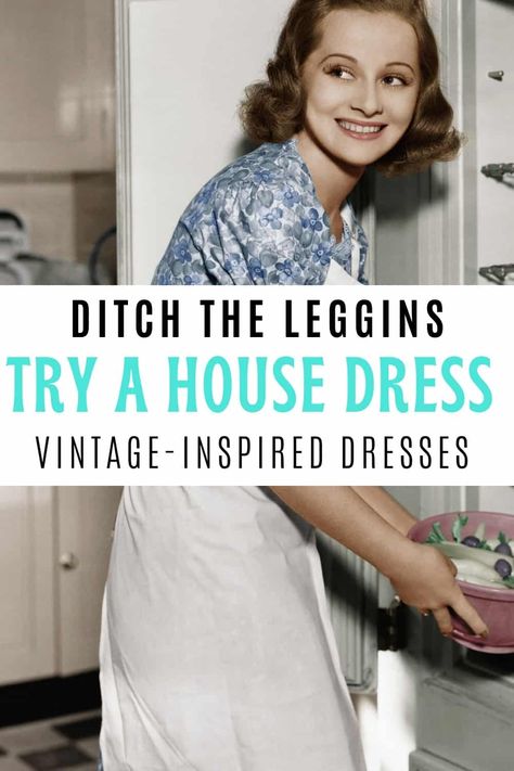 Homesteading Clothes Style, Vintage Inspired Sewing Patterns, Petite Sewing Patterns, Homesteading Outfits, House Wear Outfits, Homestead Dresses, Vintage Feminine Outfits, House Dresses Comfy, Homestead Dress