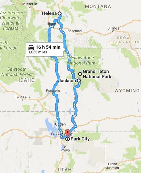 map Wyoming Travel Road Trips, Jackson Hole Wy, Yellowstone Trip, Utah Vacation, Wyoming Travel, Road Trip Map, Rv Road Trip, Utah Road Trip, Bozeman Montana