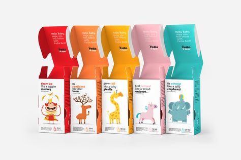 Supplements Packaging Design, Kids Package Design, Baby Logo Design, Kids Packaging, Kids Package, Healthcare Branding, Medical Packaging, Supplements Packaging, Medicine Packaging