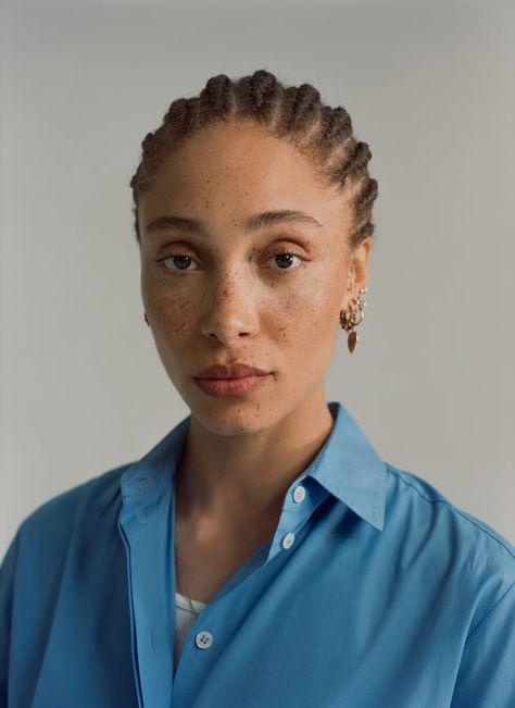 Adwoa Aboah on Gurls Talk Podcast & Sharing Her Mental Health Journey Adwoa Aboah Hair, Hard Conversations, Adwoa Aboah, Health Podcast, Daniel Caesar, Hair Specialist, Mental Health Day, Vs The World, W Magazine