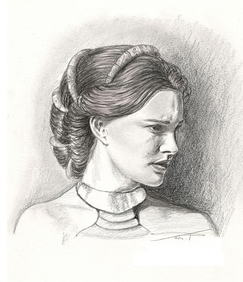 Padme - Natalie Portman Padme Drawing, Natalie Portman, Art Block, Star Wars Art, Star Wars, Male Sketch, Disney Characters, Stars, Drawings