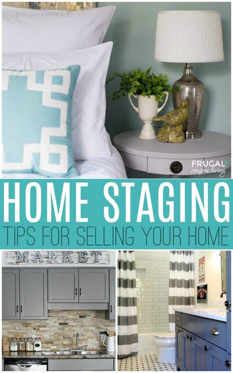 Home Staging Tips - Curb appeal to home appeal, how to style your home for a move. Frugal Home Hacks and Tips for making your home look it's best! #FrugalCouponLiving #home #hometour #curbappeal #homestaging #design #homes #moving #homedecor #homedesign #movinghacks #movingtips #tips #hacks Dollar Diy, House Staging, Design Homes, Homemaking Tips, Thrifty Thursday, Home Staging Tips, Dollar Store Hacks, Inside Decor, Konmari Method