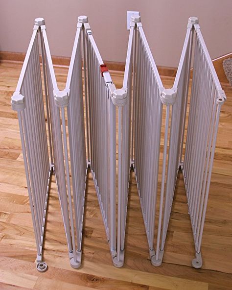 Amazon.com : Regalo 192-Inch Super Wide Gate and Play Yard, White : Indoor Safety Gates : Baby Baby Safety Hacks, Best Baby Gates, Extra Wide Baby Gate, Wide Baby Gate, Diy Dog Gate, Baby Play Yard, Safety Gates, Baby Safety Gate, Pet Barrier