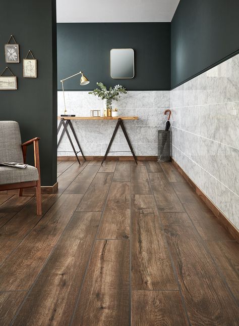 Wood Effect Floor Tiles, Wood Effect Tiles, Diy Tree, Bathroom Tiles, Wooden Floor, Bathroom Floor Tiles, Ceramic Floor, Natural Home Decor, Porcelain Floor Tiles