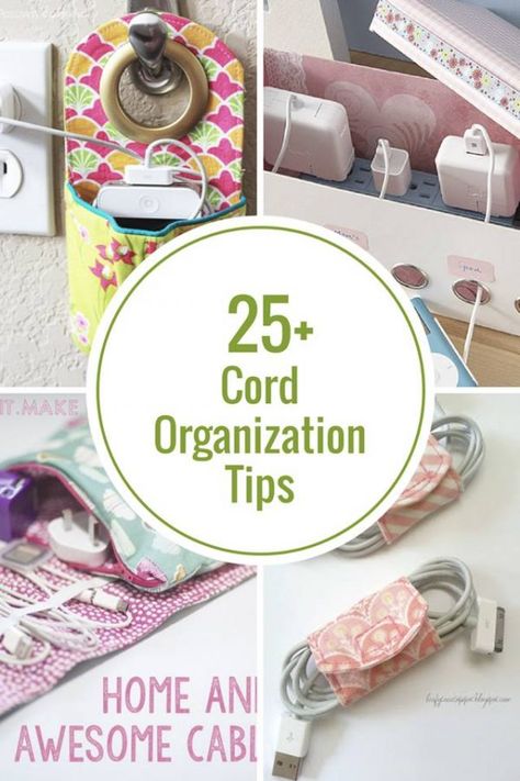 Organization Methods, Cord Wrapper, Charger Cord Organization, Clean And Organize, Tv Cords, House Is A Mess, Charger Organizer, Hide Cords, Wire Organizer