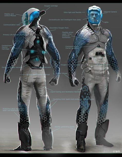 Sci Fi Combat Suit, Shark Armor Concept Art, Underwater Suit Sci Fi, Underwater Alien Concept, Alien Suit, Futuristic Military Armor, Futuristic Robot, Sci Fi Tech, Sci Fi Novels