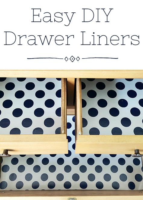 Diy Drawer Liners, Lavender Laundry, Diy Furniture Building, Easy Diy Decor, Diy Drawers, Diy Posts, Work Diy, Organizing Tips, Drawer Liners