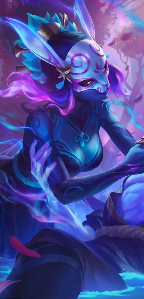 Lol Evelynn Fanart, Evelyn League Of Legends, Evelynn Lol, Light Concept, Evelynn League Of Legends, Legends Wallpaper, Spirit Blossom, Champions League Of Legends, Wild Rift