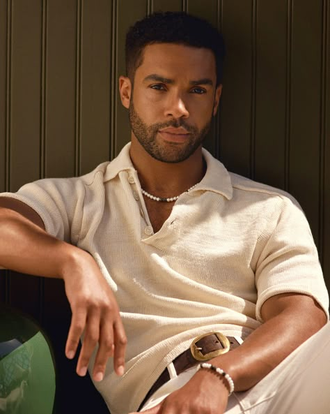 Lucien Laviscount Emily In Paris, Alfie Emily In Paris, George Cortina, European Mens Fashion, Lucien Laviscount, Spiritual Beads, Women Trucker, Beads Collection, Summer Campaign