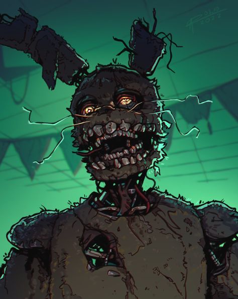 Ann-Ka (@AnnkhR) / Twitter Springtrap Horror Art, Spring Trap Drawing, Fnaf Art Springtrap, Fnaf Fanart Springtrap, Springtrap Comic, Fnaf Horror Art, Fnaf Springtrap Fanart, Springtrap Drawing, Springtrap Art