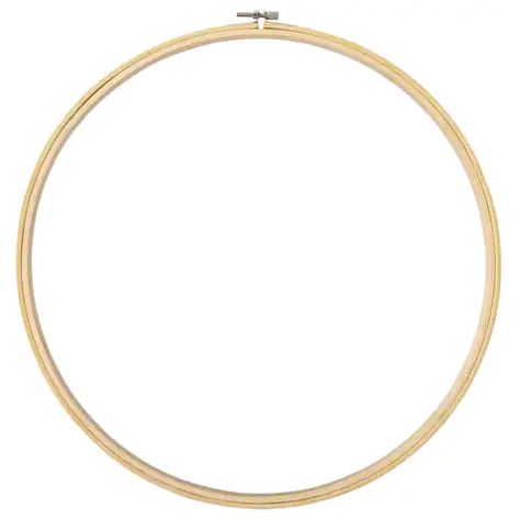 Loops & Threads™ Wooden Embroidery Hoop Wooden Embroidery, Wooden Embroidery Hoops, Wooden Hoop, Michael Store, Again And Again, Find Yourself, Fabric Painting, Embroidery Hoop, Hoop Wreath