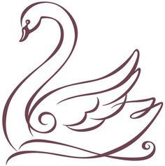 White Swan Tattoo, Swan Drawing, Swan Tattoo, Swan Painting, Swans Art, Silhouette Stencil, Stencil Patterns, White Swan, Silhouette Art