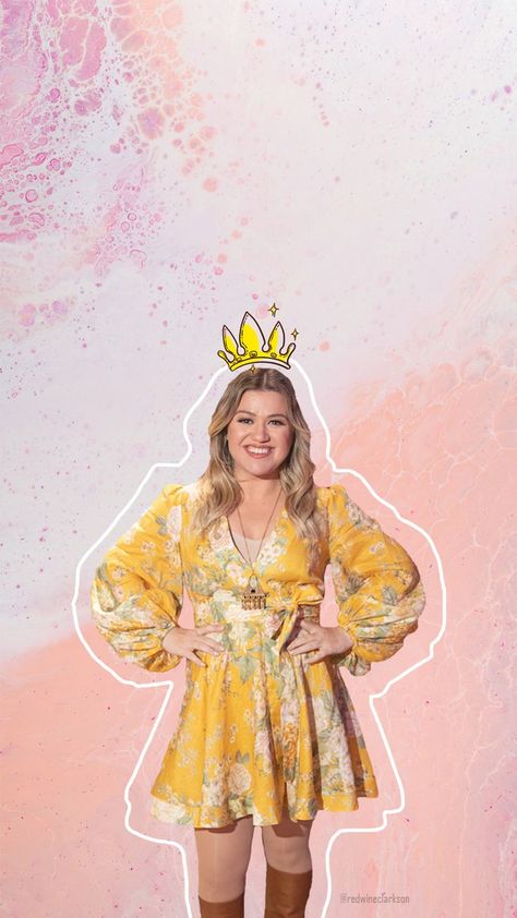 Kelly Clarkson Aesthetic Lockscreen Aesthetic Wallpaper Lockscreen, Female Songs, Aesthetic Lockscreen, Song Artists, Kelly Clarkson, Her Music, Sabrina Carpenter, Female Artists, Aesthetic Wallpaper