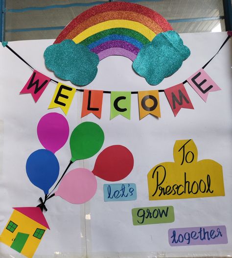 Welcome Chart, Welcome To Our Classroom, Toddler Class, Welcome Boards, Grow Together, Beautiful Wallpapers, Classroom Decor, Preschool, Projects To Try