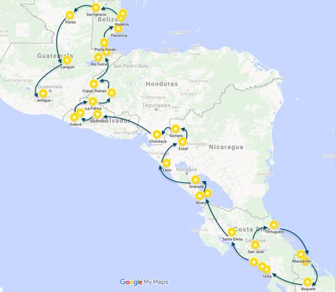 Suggested Itinerary: Six to Eight Weeks in Central America South America Itinerary 2 Weeks, America Itinerary, Taiwan Itinerary, America Trip, Wedding Day Schedule, Itinerary Planner, Dream Trips, Day Schedule, Perfect Itinerary