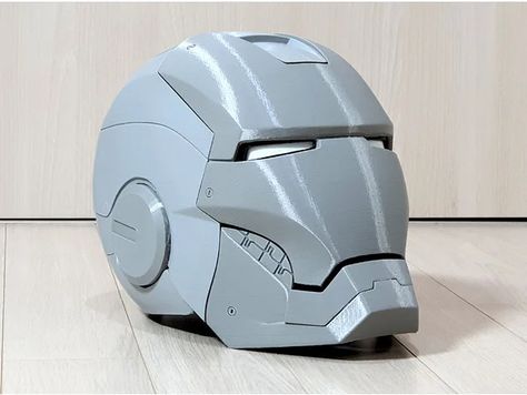 NEW IRON MAN MARK 3(life size helmet) by max7th - Thingiverse New Iron Man, Iron Man Helmet, Robots Concept, Life Size, 3d Print, Iron Man, 3d Printing, Sci Fi, Anime