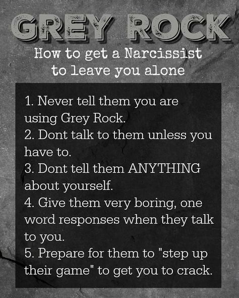 #greyrock #narcissisticabuseawareness #thrivingsurvivor #healing #recovery Grey Rock Method, Psychological Hacks, Grey Rock, Going Grey, Narcissistic People, Gray Rock, Narcissistic Mother, Psychology Quotes, John Maxwell