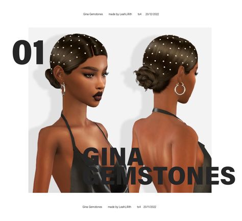 Sims 4 Piercings, Makeup Cc, Sims 4 Anime, Tumblr Sims 4, Sims 4 Gameplay, Sleek Bun, Sims Hair, Sleek Ponytail, Sleek Hairstyles