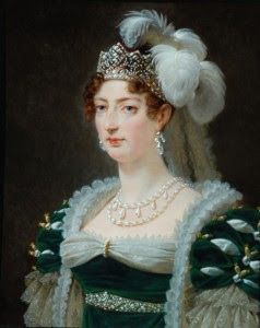 Duchess of Angoulême, Marie-Antoinette's daughter. Marie Therese, 1820s Fashion, Vintage Tiara, Tiaras Jewellery, Royal Aesthetic, Art Uk, Lace Ribbon, Tiaras And Crowns, Marie Antoinette