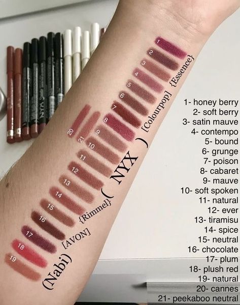 Nyx Lip Pencil Natural, Nyx Slim Lip Pencil Swatches, Whipped Caviar Nyx Lip Liner, Nyx Lip Liner Shades, Nyx Lip Liner Expresso, Nyx Brown Lip Liner Swatches, Nyx Brown Lipstick, Nyx Lip Pencil Swatches, Nyx Lipliner Swatch