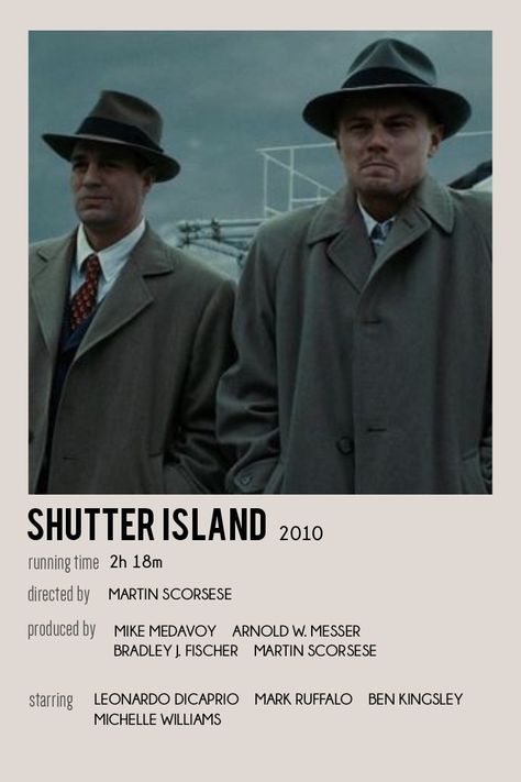 Shatter Island, Shutter Island Film, Movies Minimalist, Island Movies, Ben Kingsley, Shutter Island, Minimalist Posters, Matt Damon, Mark Ruffalo