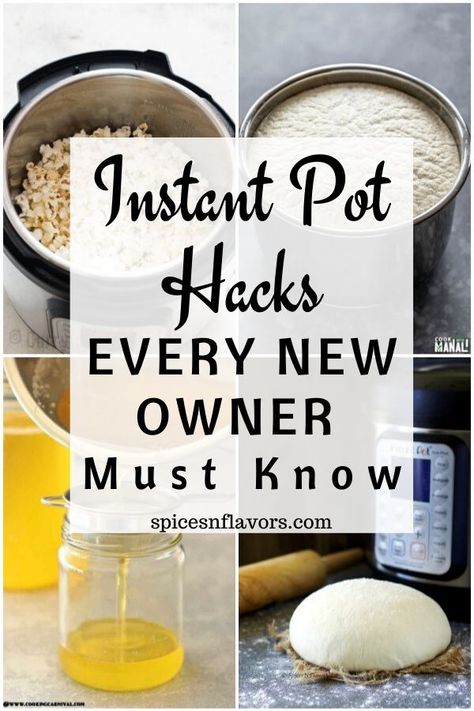 Move over the usual instant pot soups recipe as this collection of best Instant Pot Hacks would change the way you use your Instant Pot. Beverages, dried beans, crayons, dog food, yogurt, jam, tea, and even baked goods can all be made quickly and easily right in the Instant Pot. Ready to save even more time and money?Click through for all these awesome Instant Pot hacks!! #instantpot #instantpotrecipes #pressurecooker #pressurecookerrecipes #instantpothacks #instantpottipsandtricks #kitchenhacks Instant Pot Steamer Basket Recipes, Instant Pot Soups, Instant Pot Tips, Instapot Ideas, Cooking Knowledge, Man Recipes, Instant Pot Yogurt, Jam Recipes Homemade, Pot Dinners