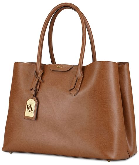 Ralph Lauren Tote, City Tote Bag, Ralph Lauren Handbags, Work Tote Bag, Ralph Lauren Leather, Leather Handbags Tote, Work Bags, Boot Bag, Tote Purse